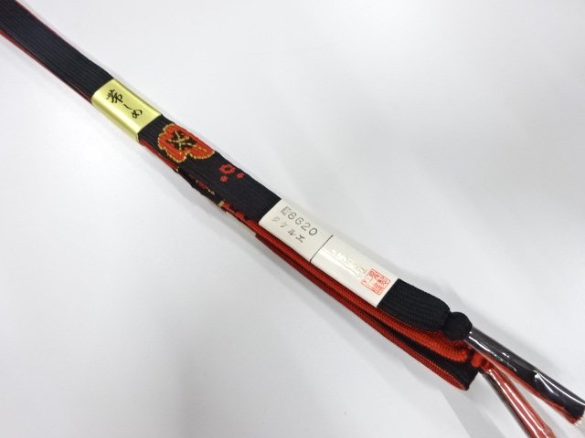 未使用品　正絹　手組帯締め